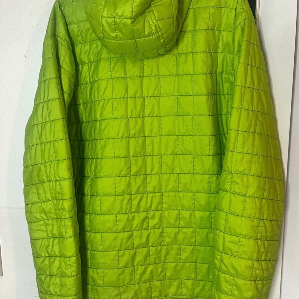 PATAGONIA MENS XL PEPPERGRASS GREEN NANO PUFF HOODY. PRIMALOFT FILL,STYLE 84222 - Picture 9 of 13